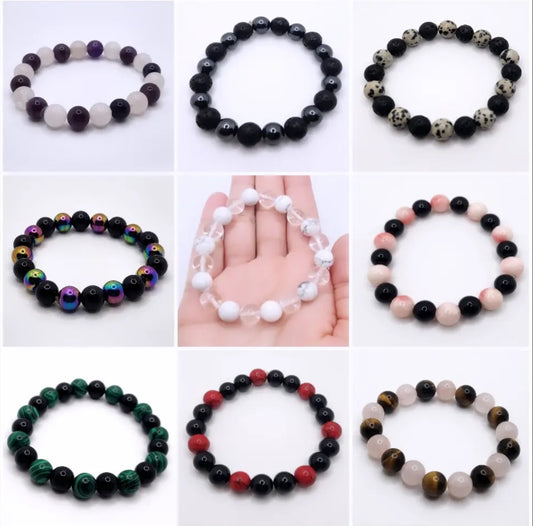 Double stone protective bracelets -energy bracelets