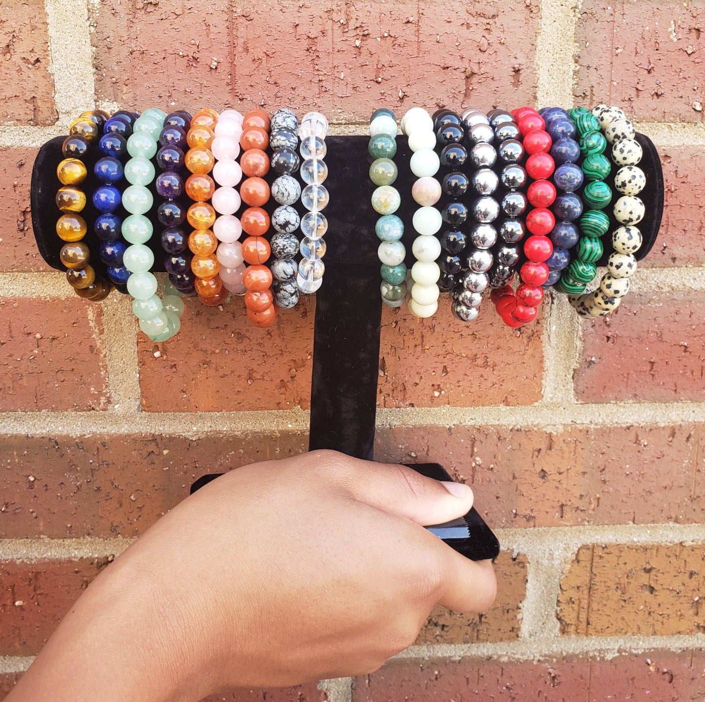 *Stone energy bracelets