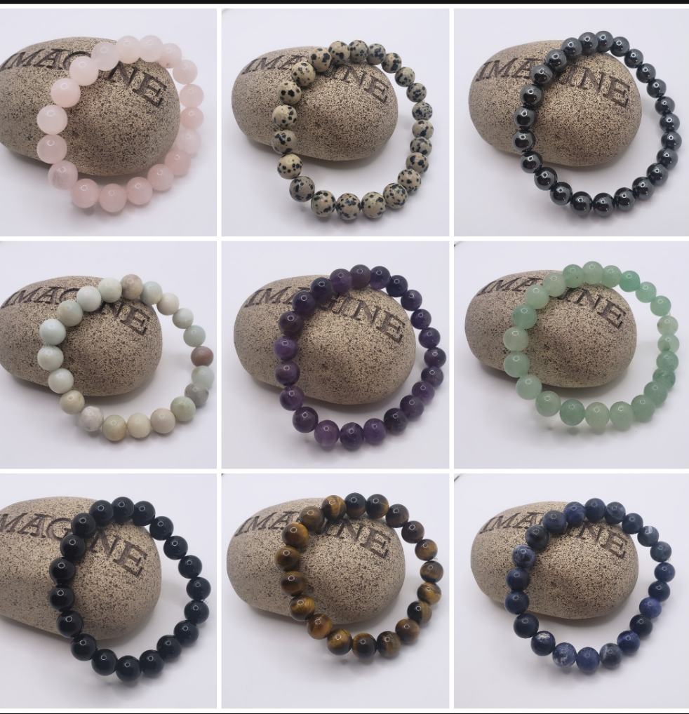 *Stone energy bracelets