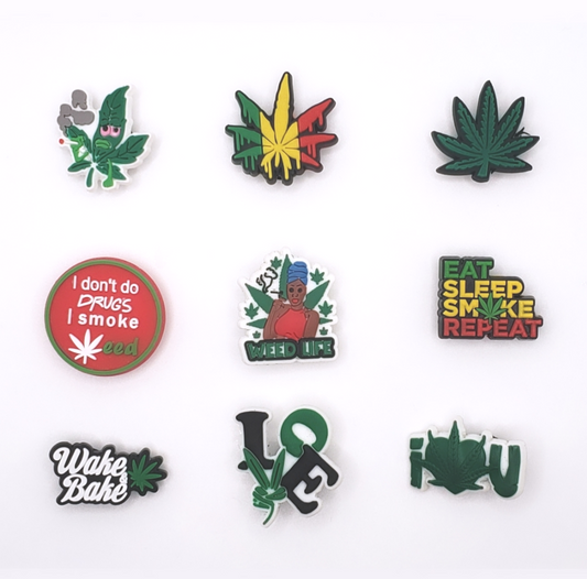 *Cannabis -SHOE CHARMS (clearance)